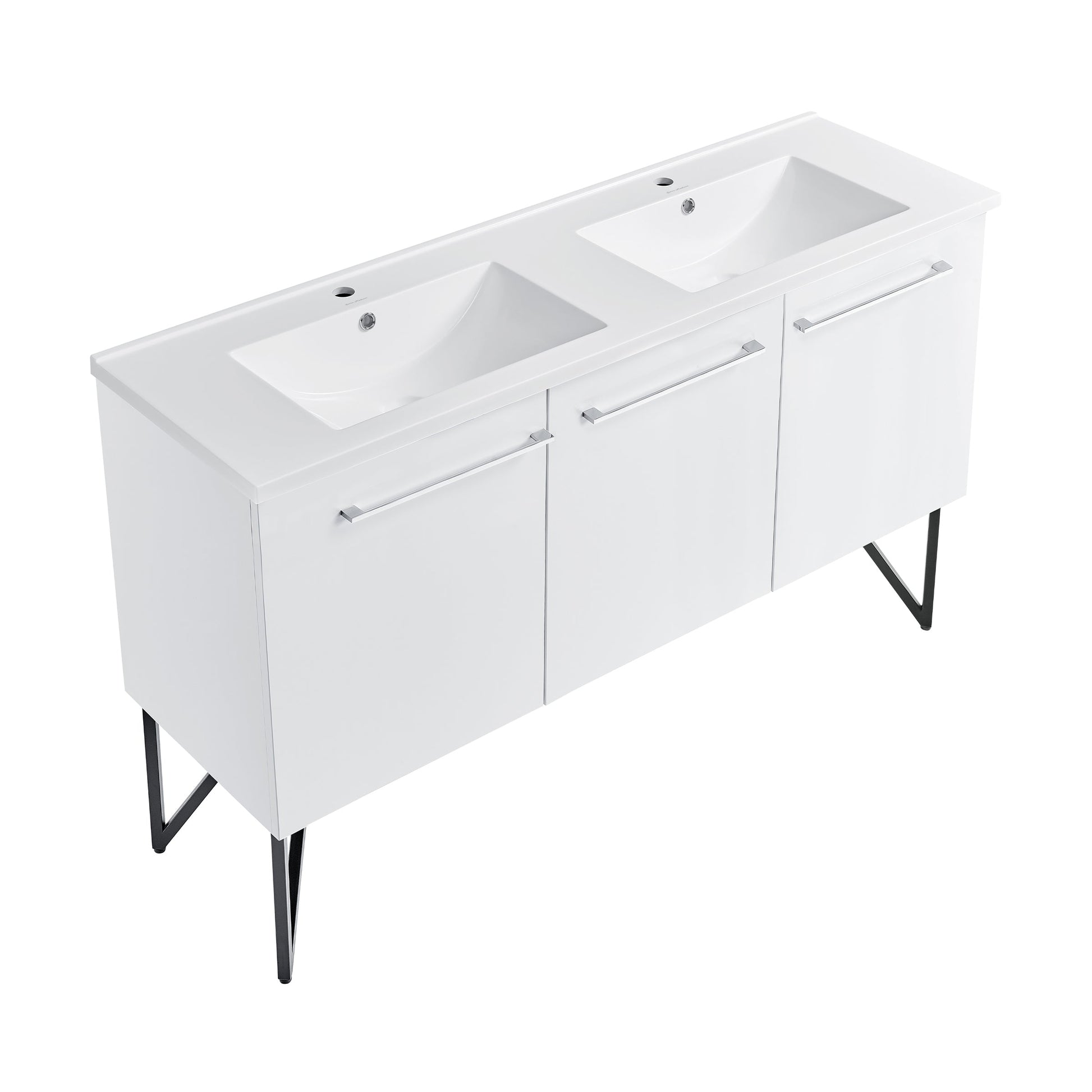 White / White / 1-Hole