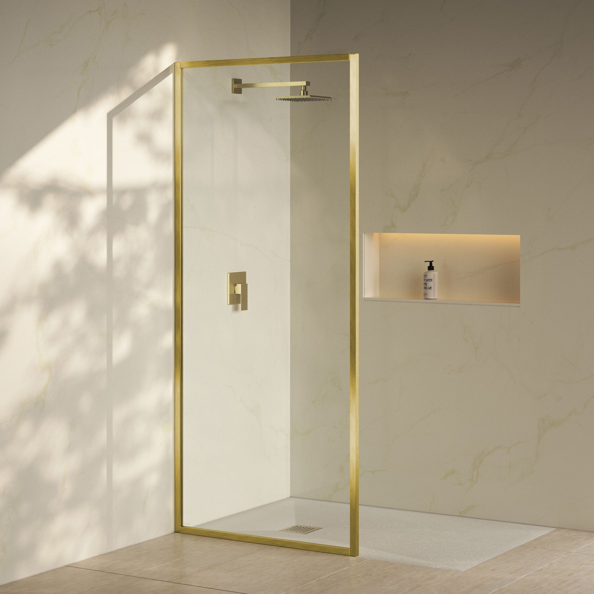 Brushed Gold / Shower Door