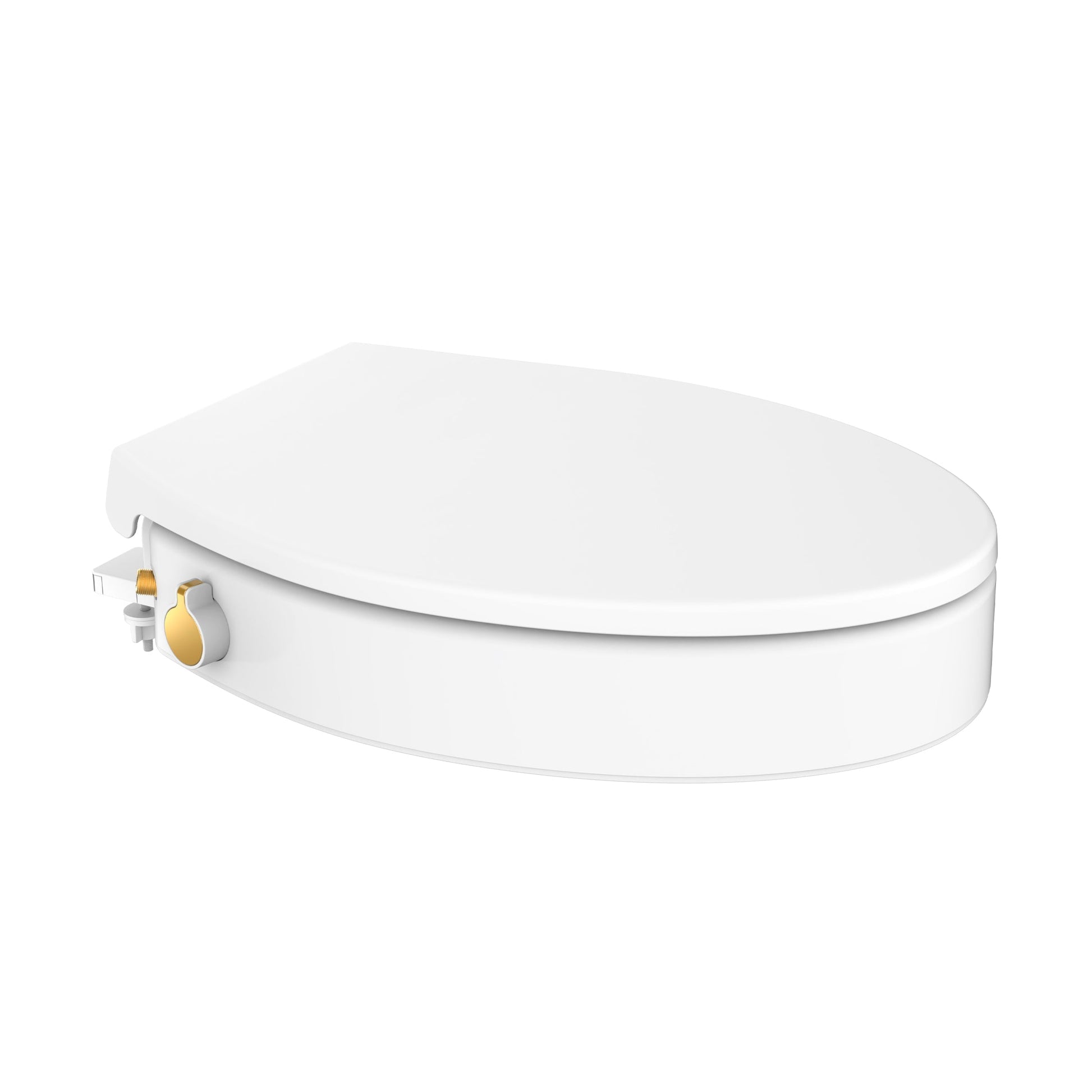 Glossy White / Elongated with Manual Bidet