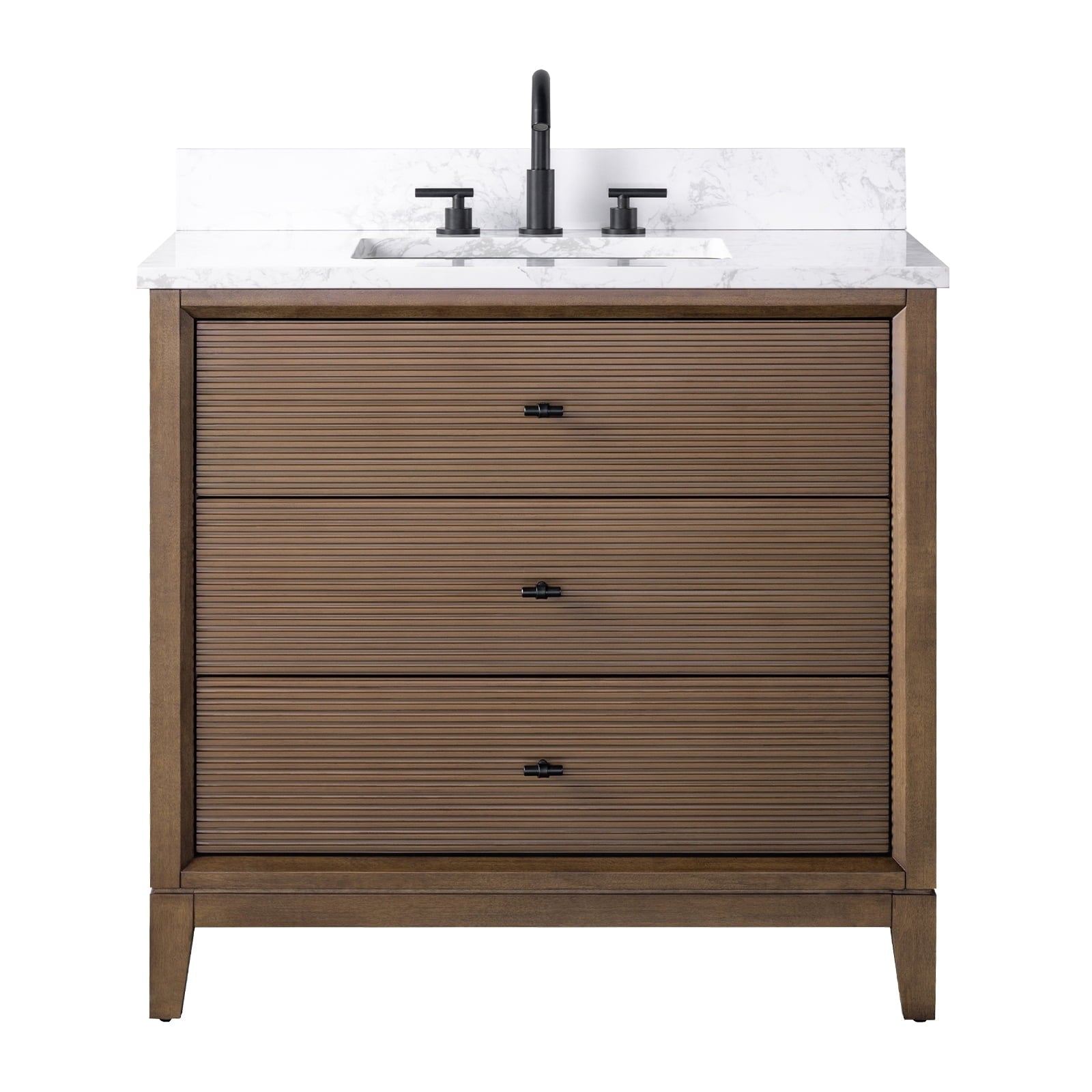 Linear Walnut / Matte Black