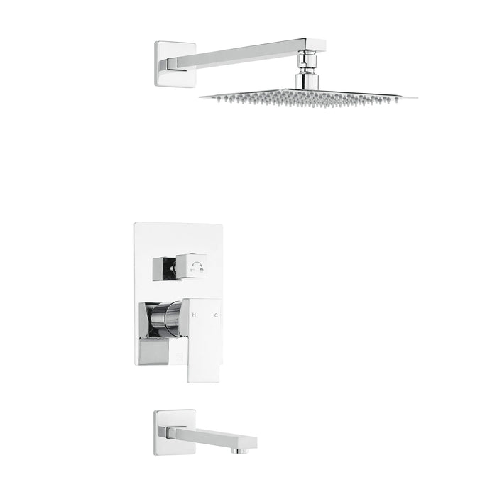 Polished Chrome / With Tub Filler