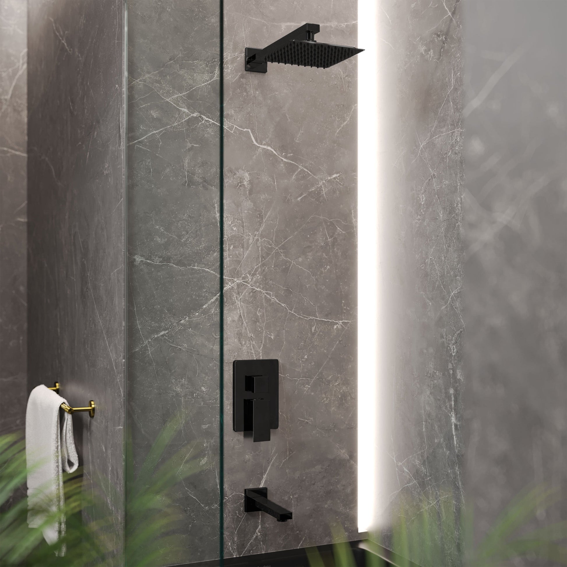 Matte Black / With Tub Filler