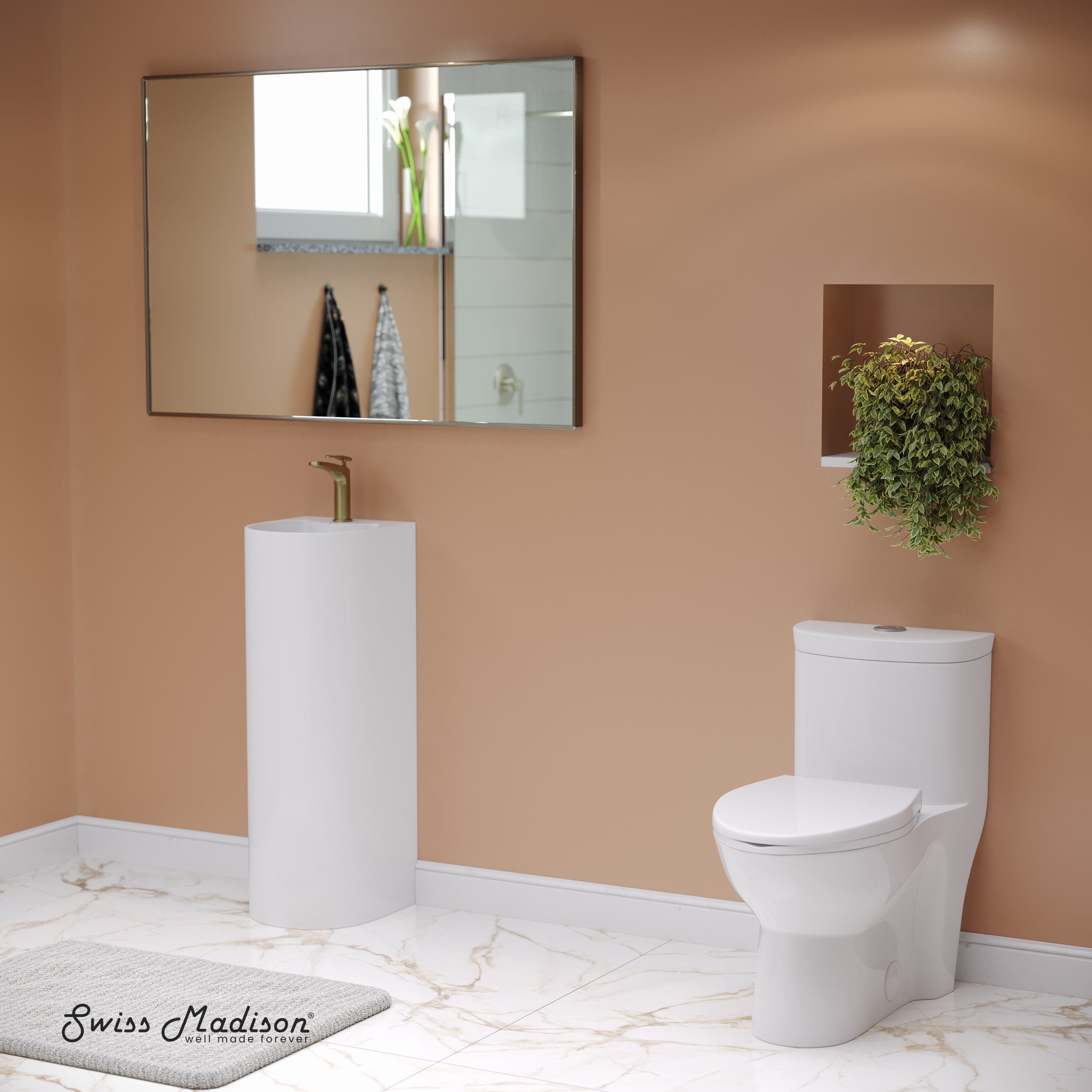 Glossy White / Dual Touchless - Top / Chrome
