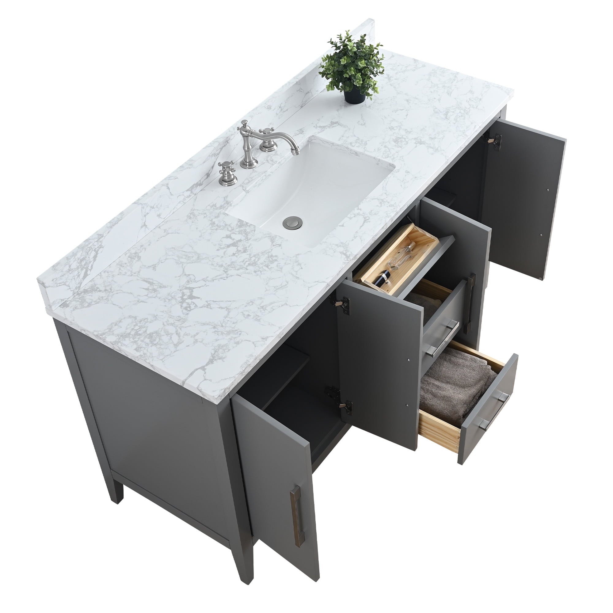 Cashmere Gray / Brushed Nickel