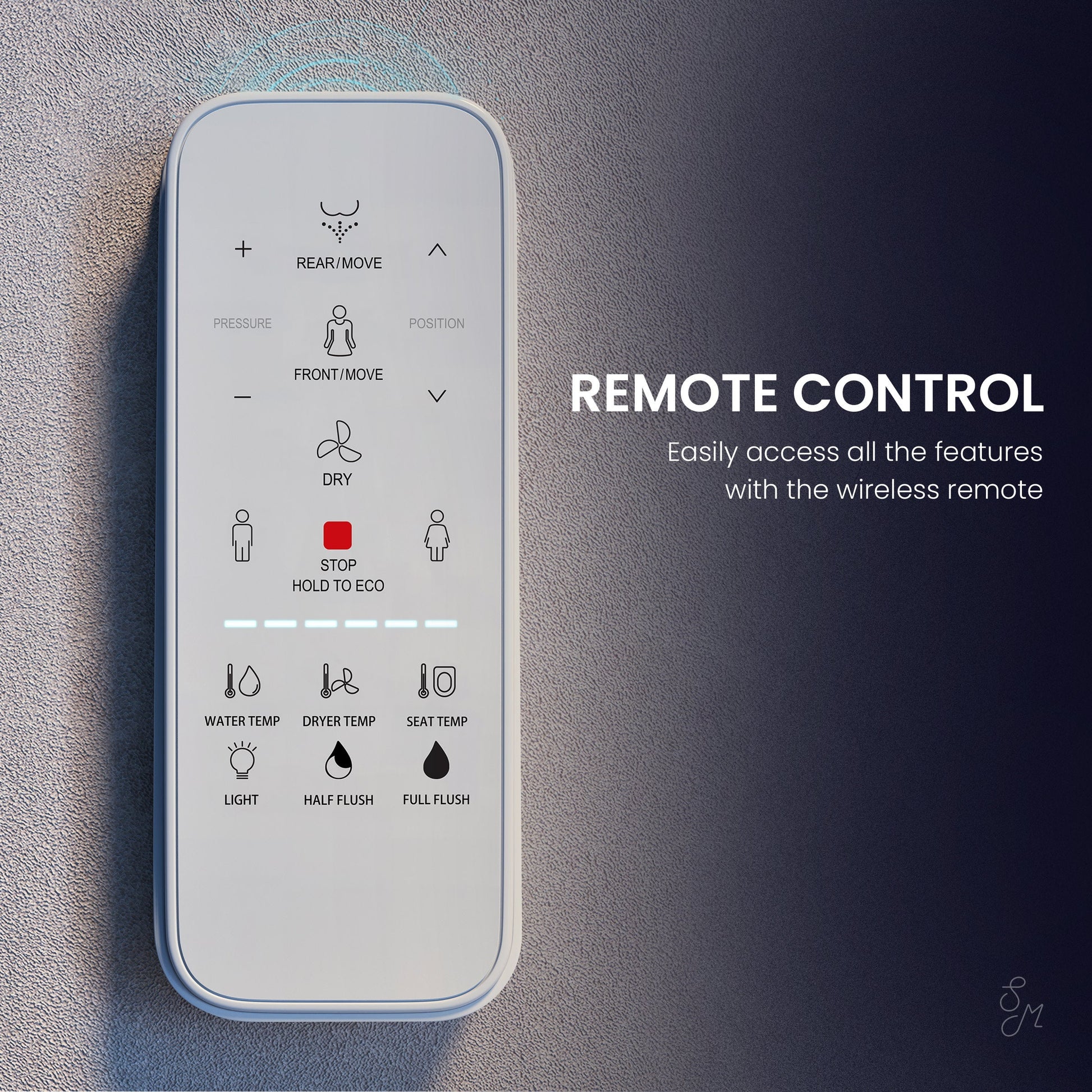 Glossy White / Smart Bidet