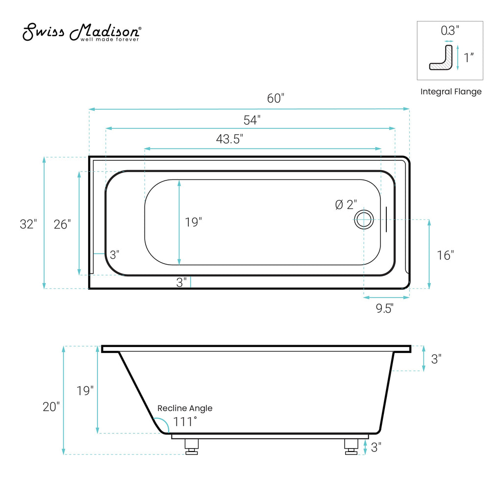 Glossy White / Right