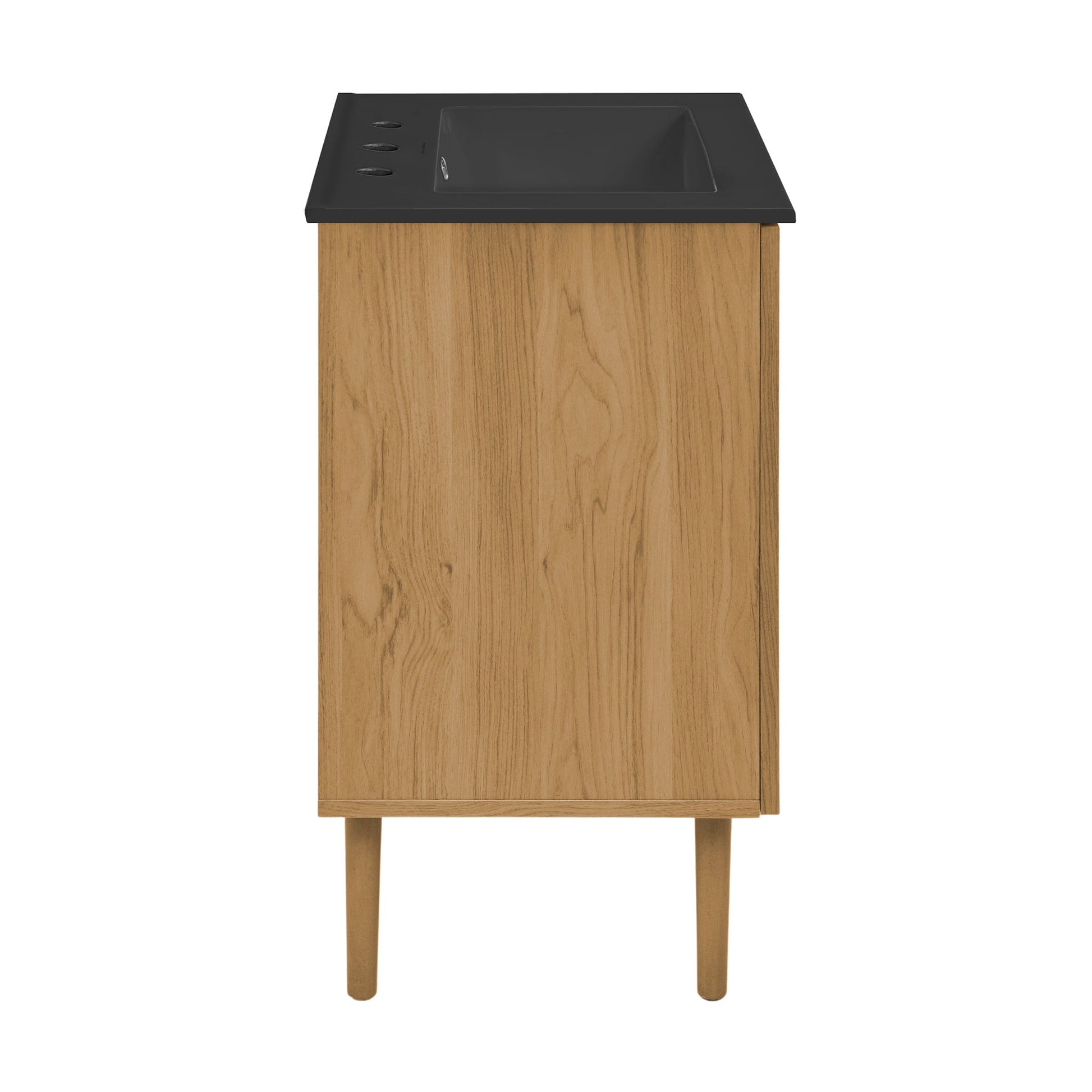 Golden Oak / Matte Black / 3-Hole