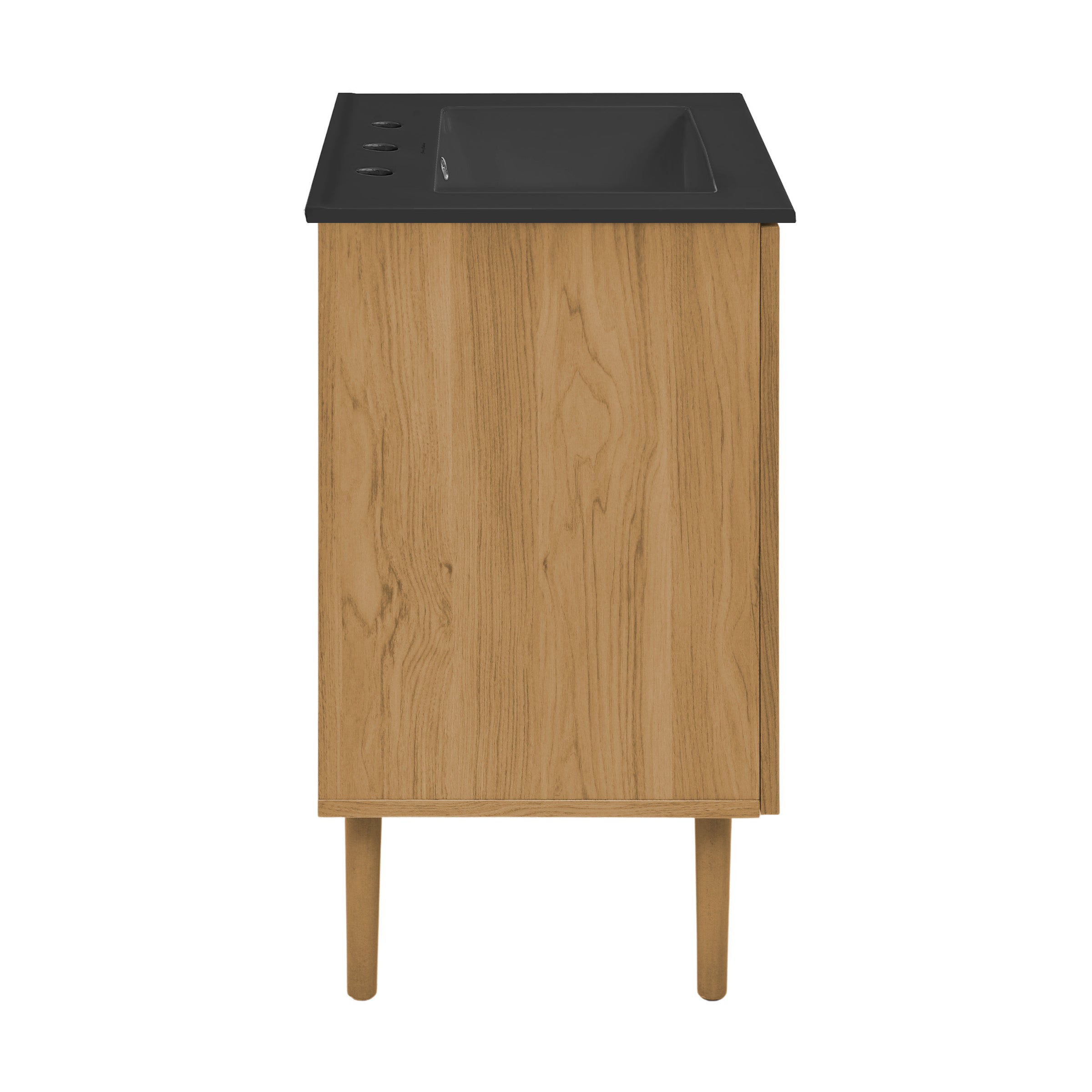 Golden Oak / Matte Black / 3-Hole