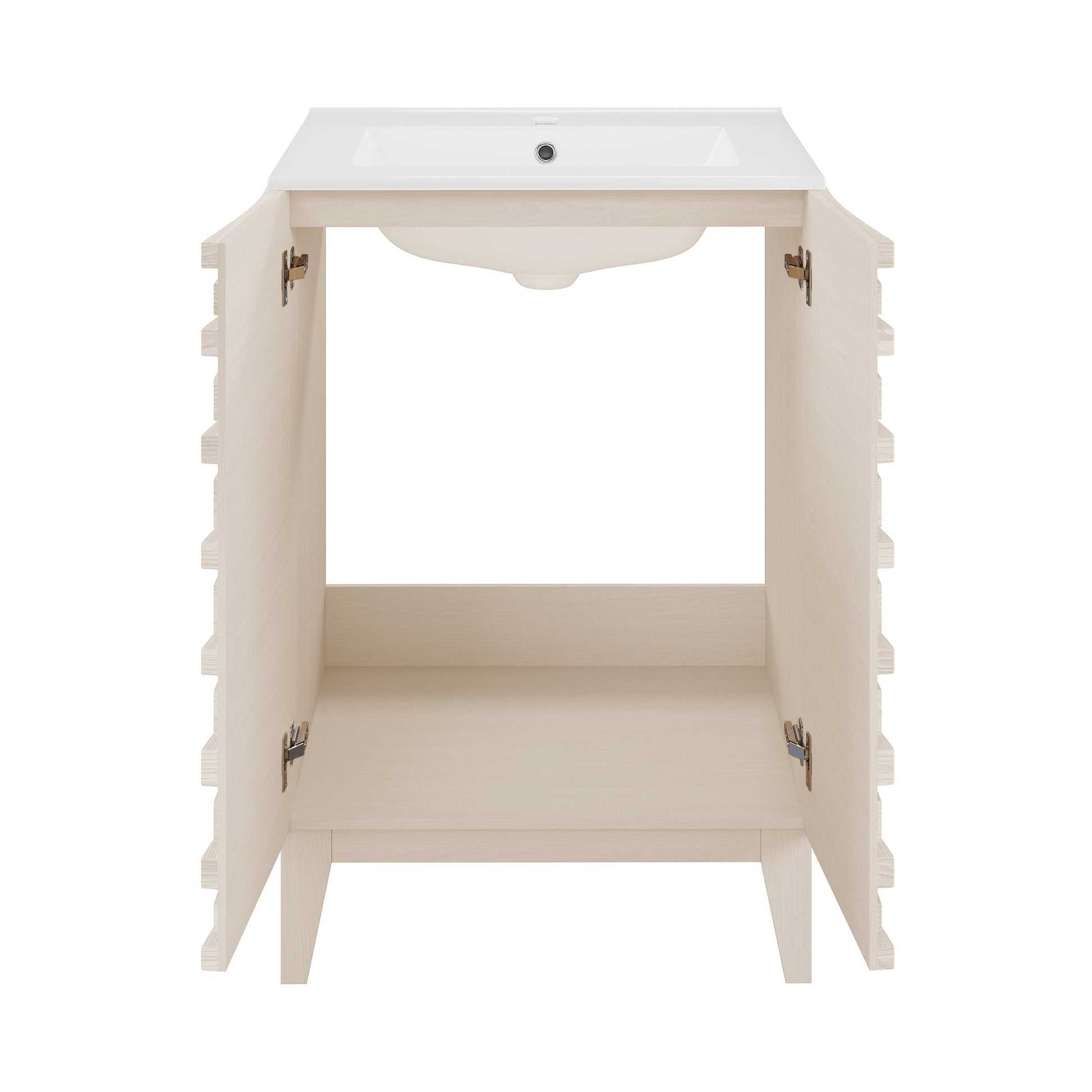 White Oak / White / 1-Hole