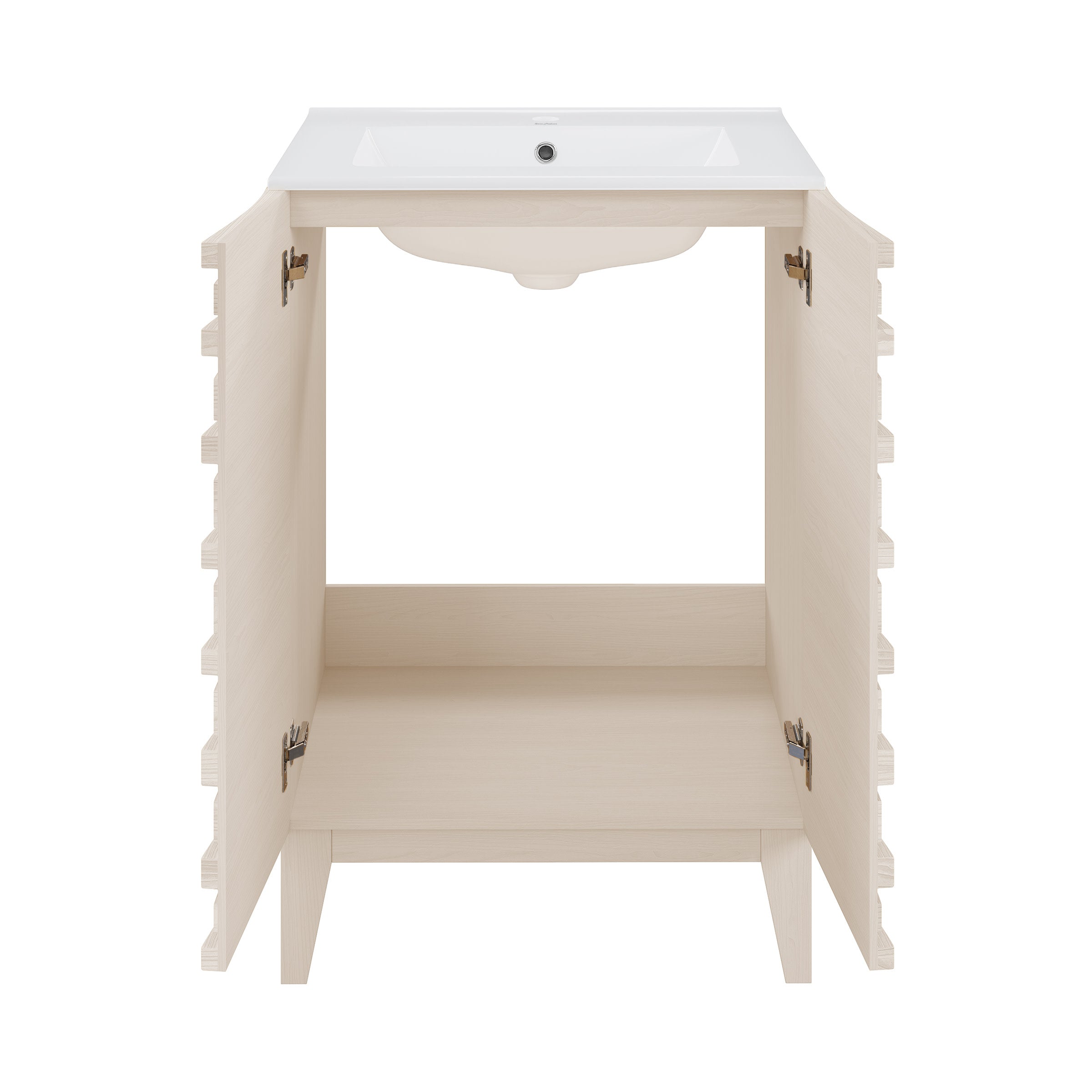 White Oak / White / 1-Hole