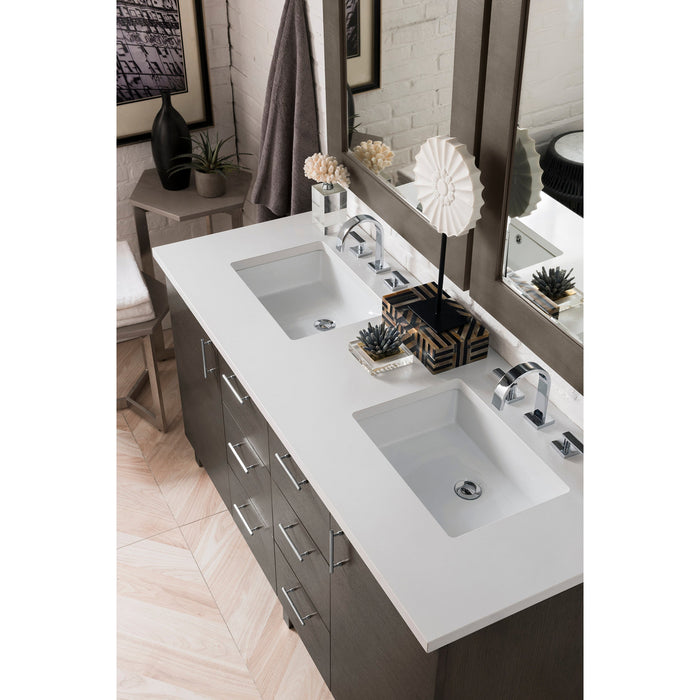 Silver Oak / White Zeus - 3 Faucet Holes