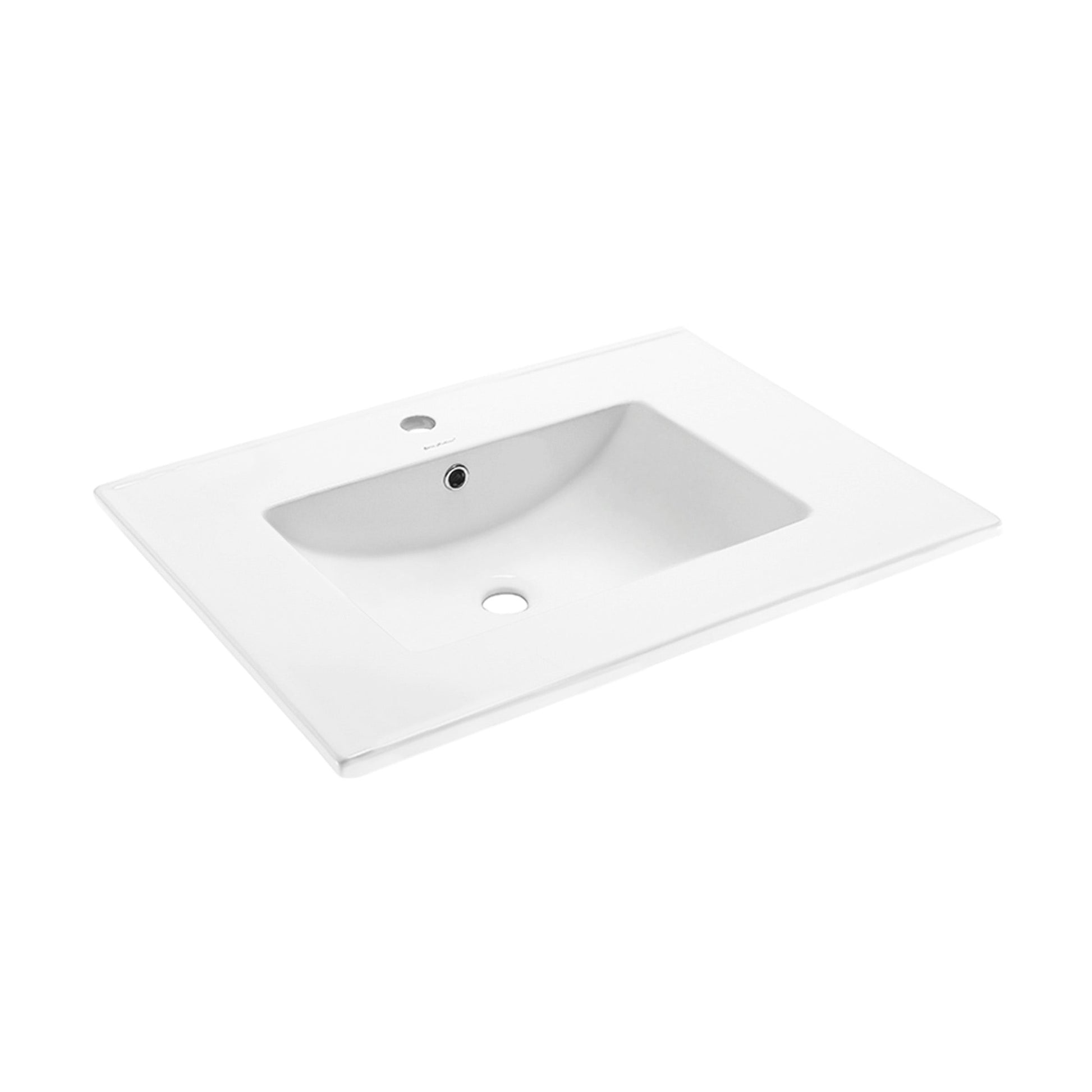 Glossy White / 1-Hole