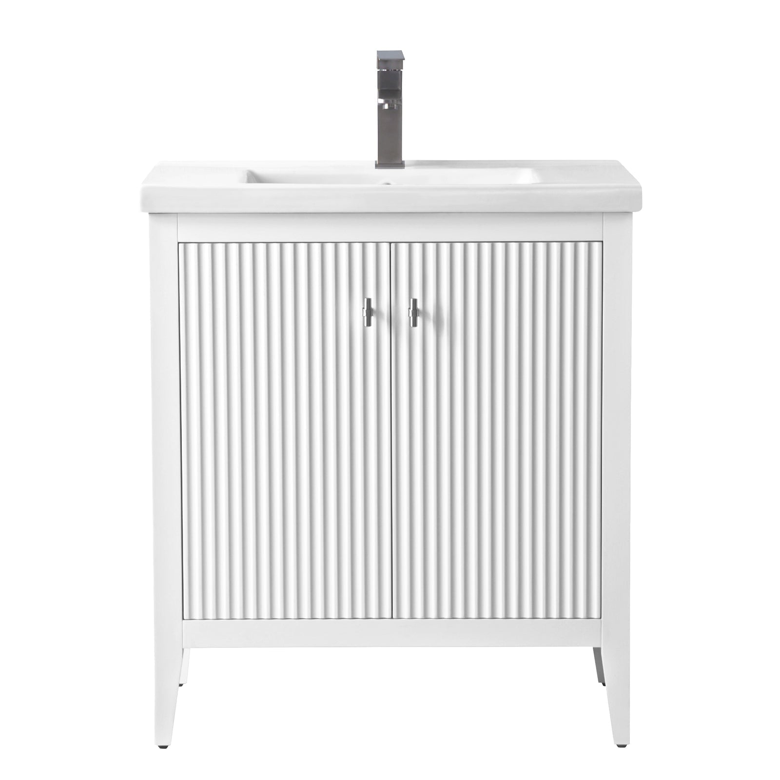 White / Brushed Nickel