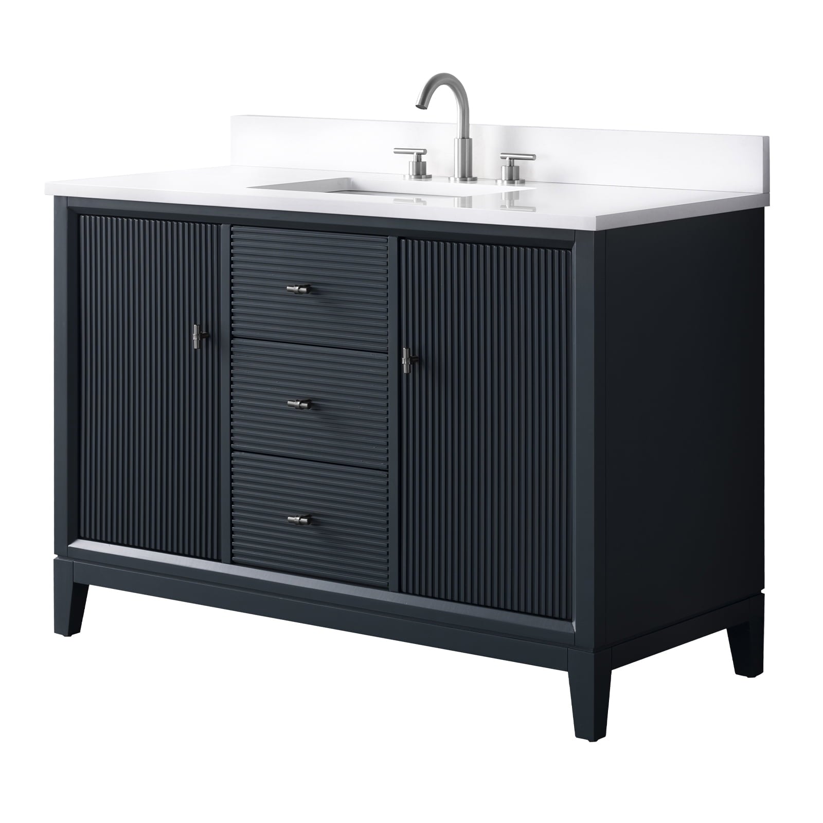 Linear Vintage Spruce Blue / Brushed Nickel