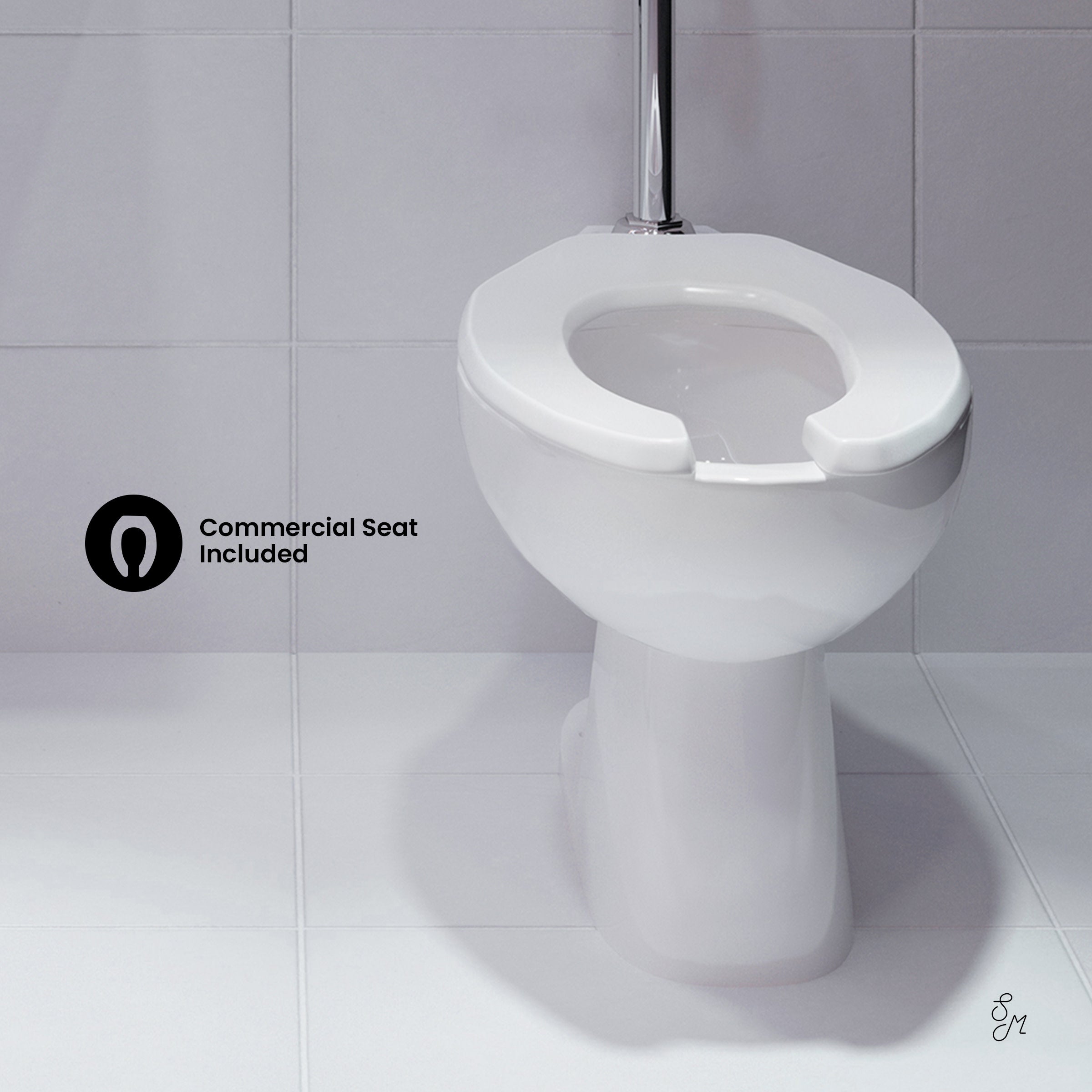 Glossy White / Comfort Height