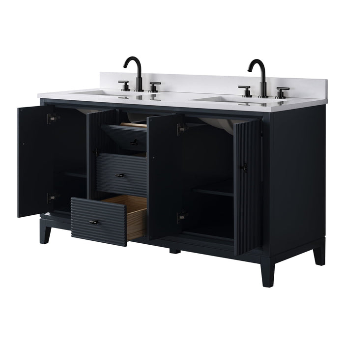 Linear Vintage Spruce Blue / Matte Black