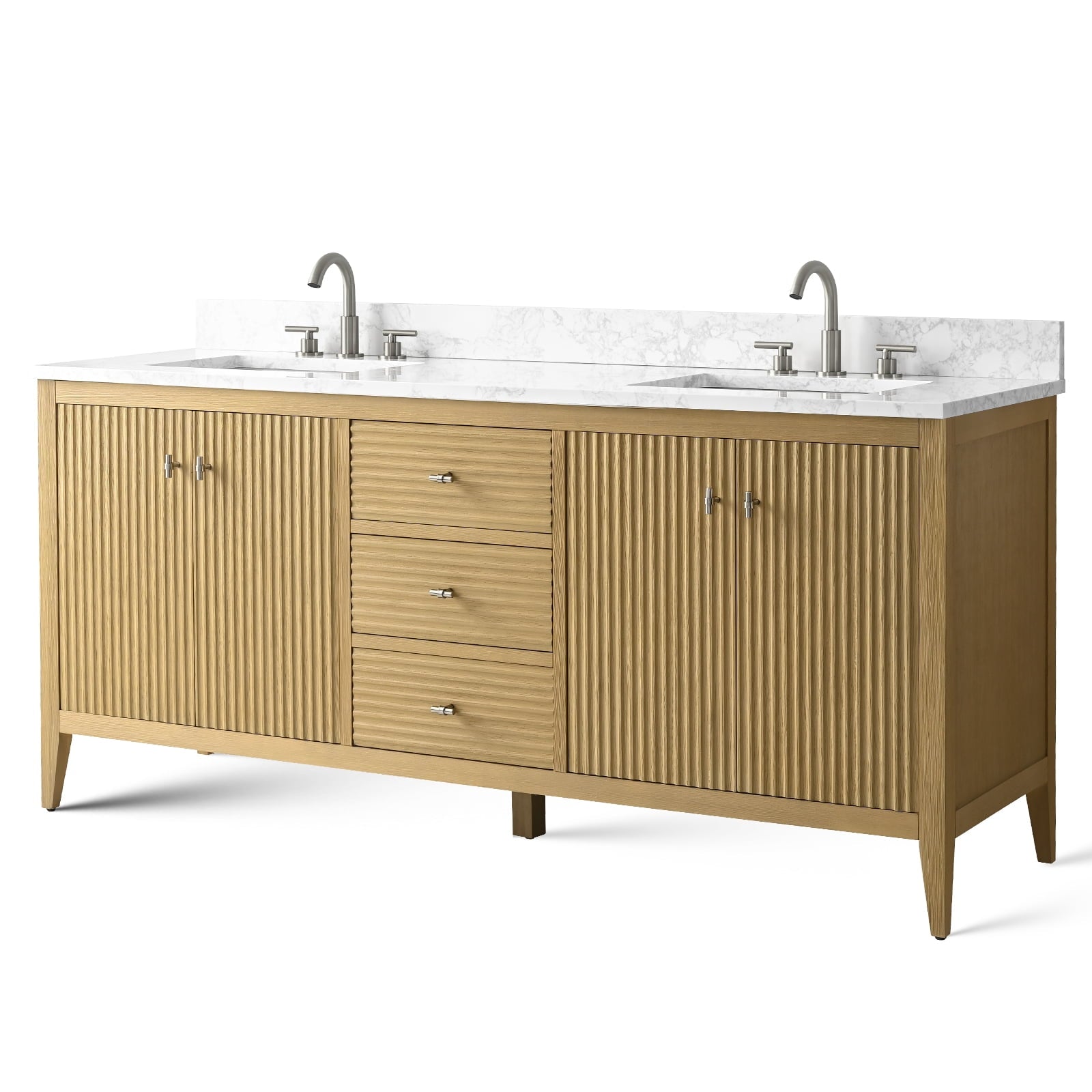 Linear Natural Oak / Brushed Nickel