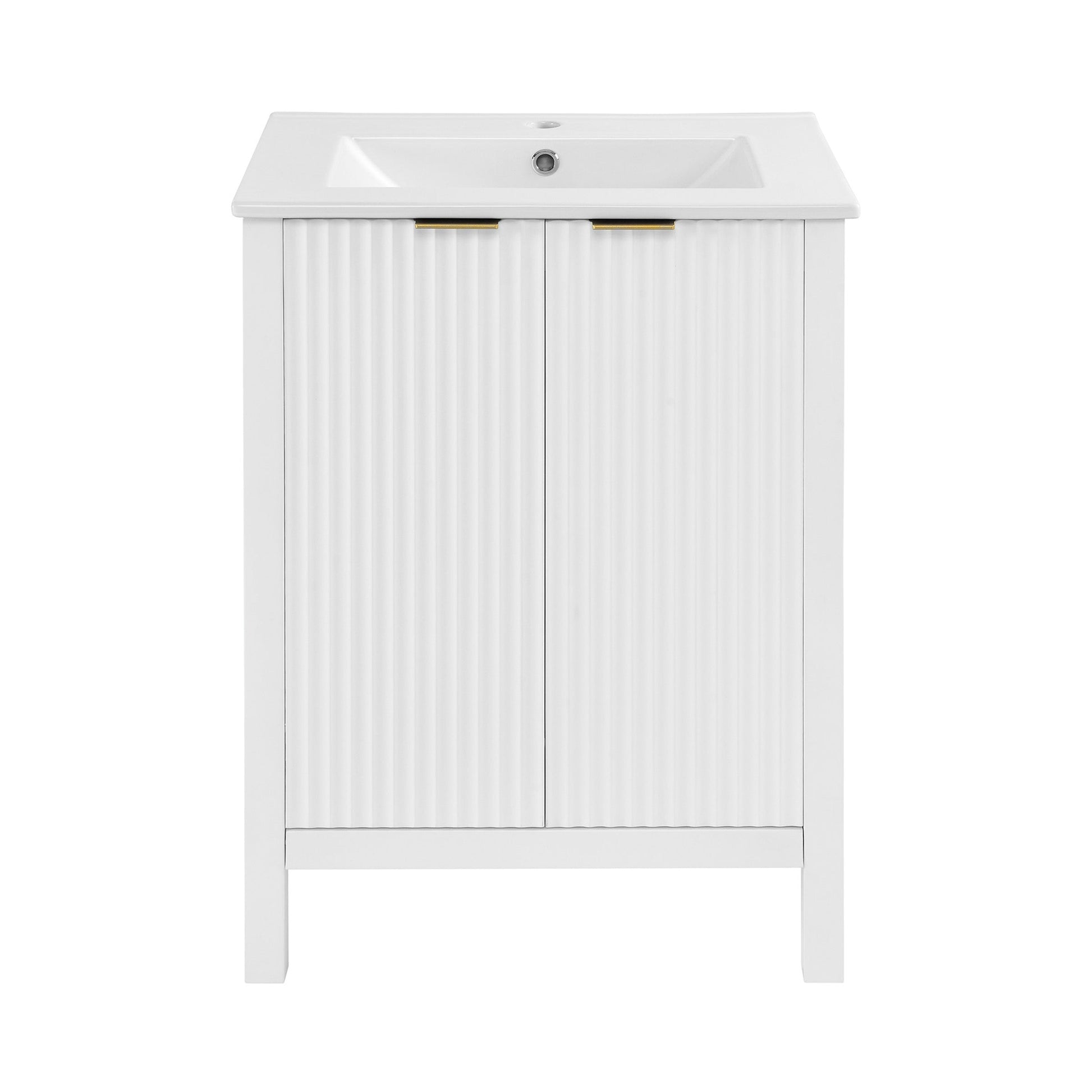 White / White / 1-Hole