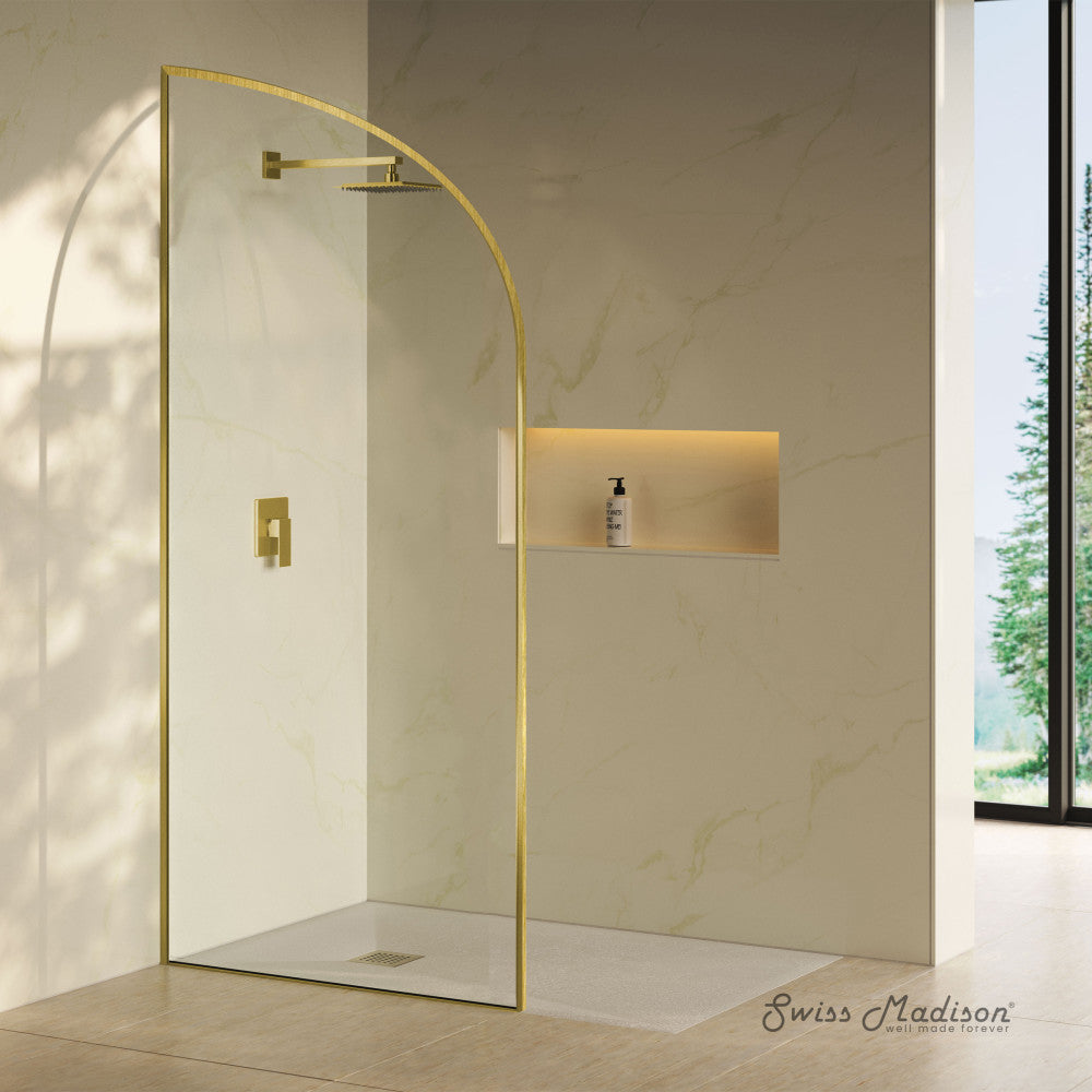 Brushed Gold / Shower Door
