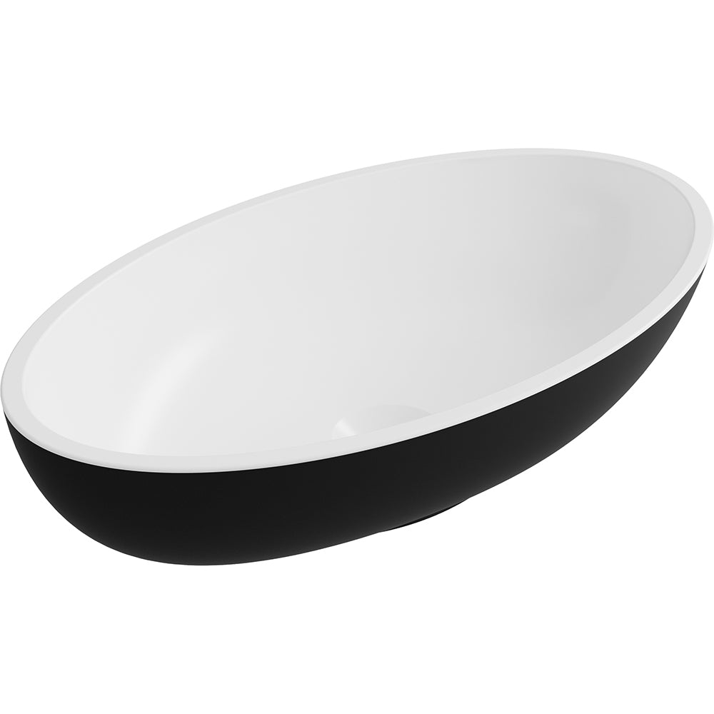 Matte White / Matte Black 
