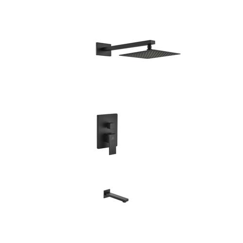 8 inches / Matte Black