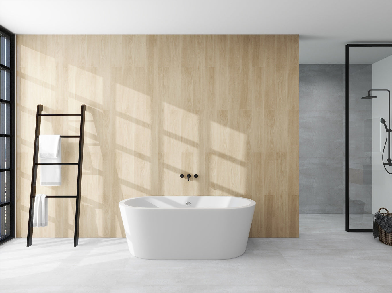 White / Polished Chrome