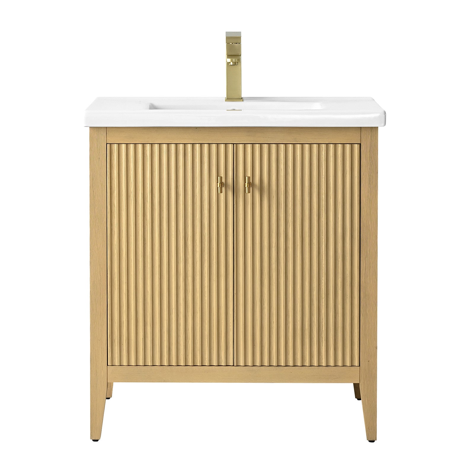 White / Golden Brushed