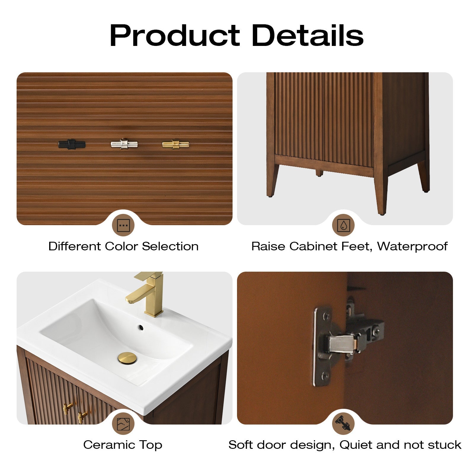 Linear Walnut / Brushed Nickel