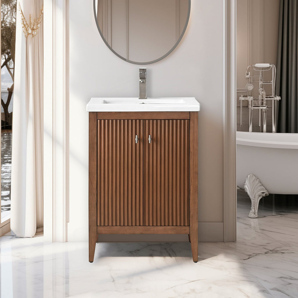 Linear Walnut / Brushed Nickel