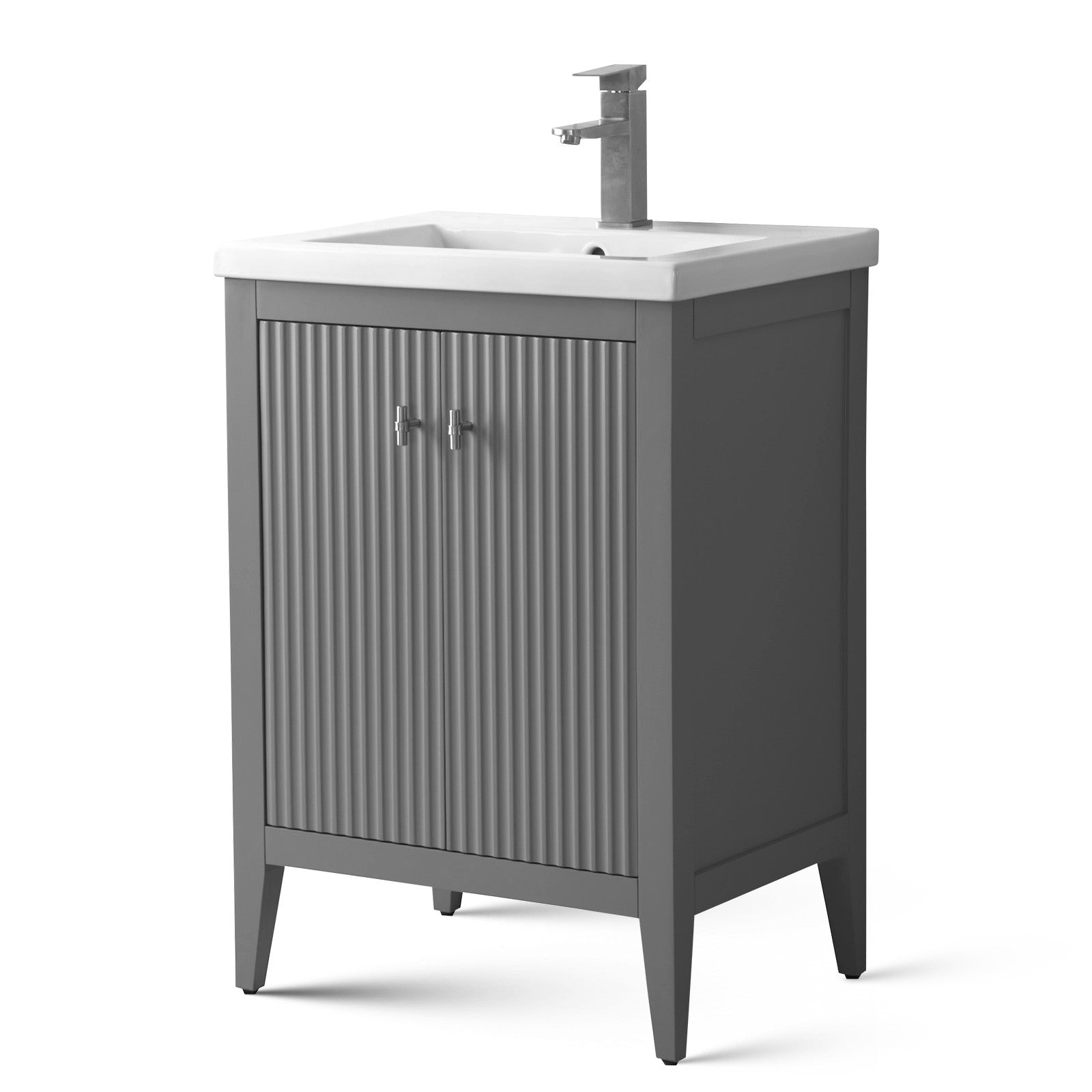 Linear Cashmere Gray / Brushed Nickel