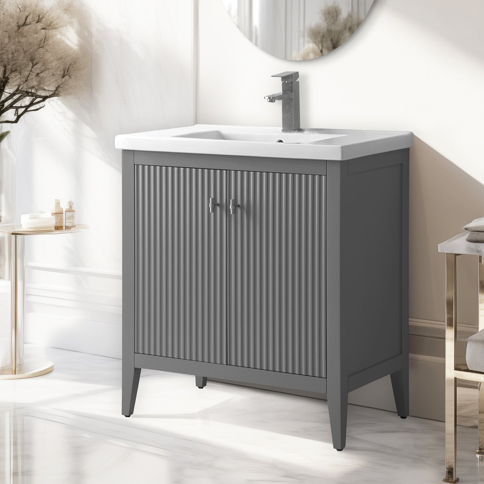 Cashmere Gray / Brushed Nickel