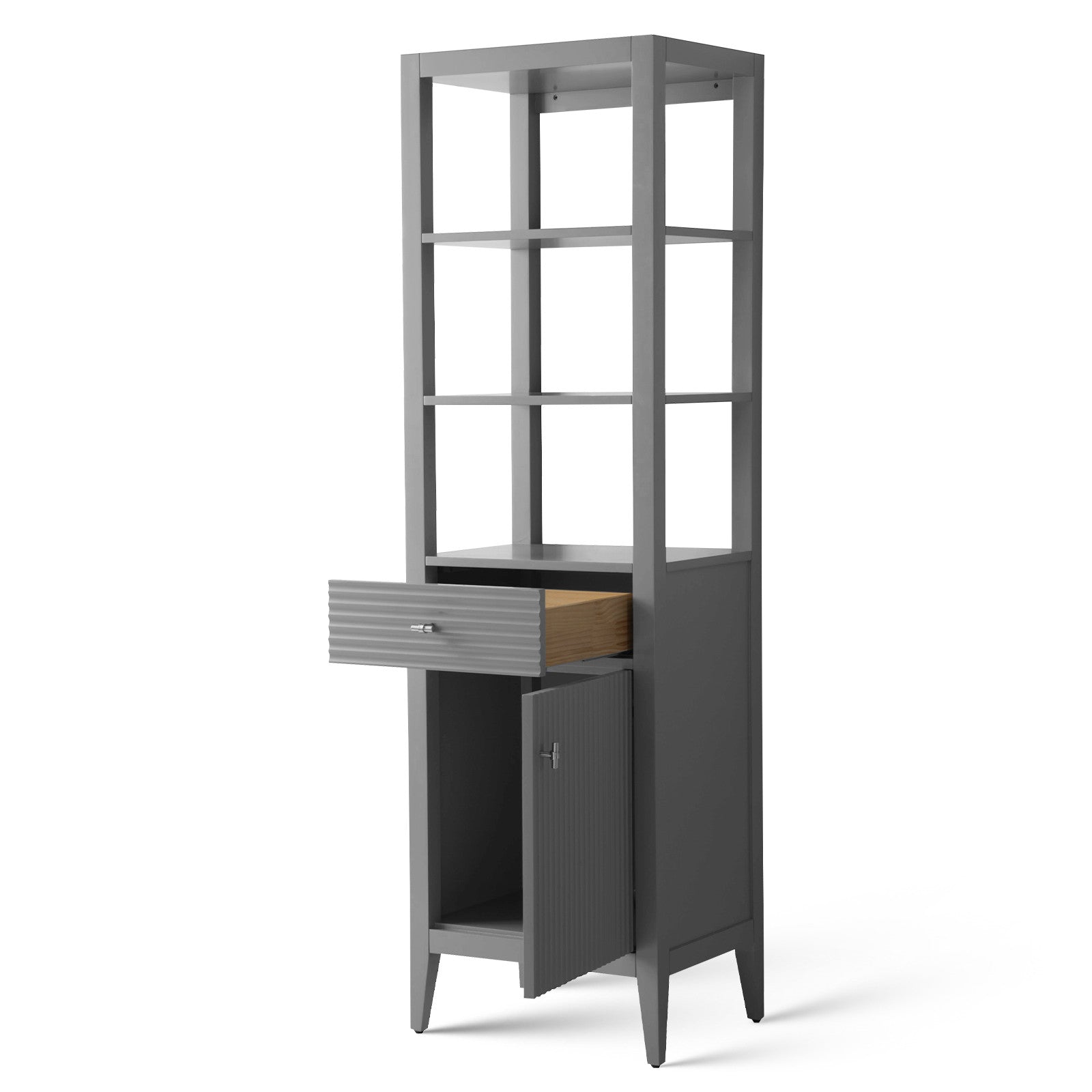 Linear Cashmere Gray / Brushed Nickel