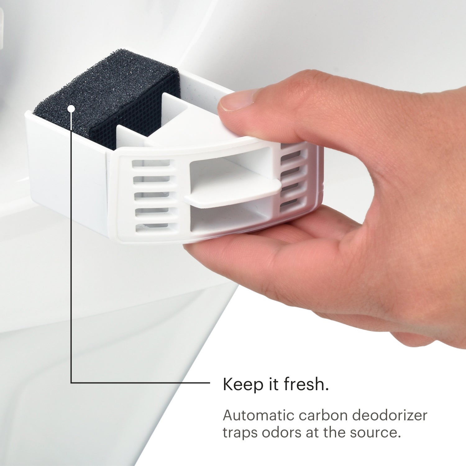 Brondell Swash Select DR802 Bidet Seat with Warm Air Dryer and Deodorizer