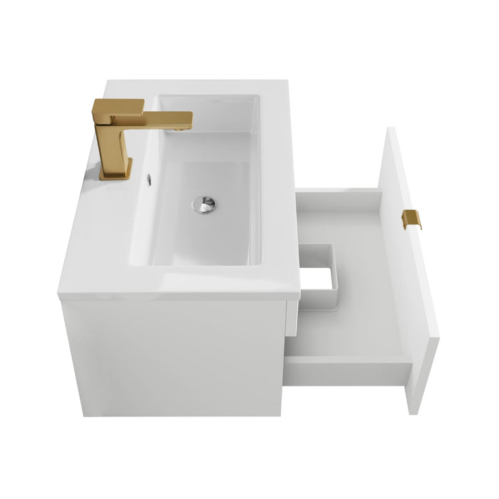 White / Gold
