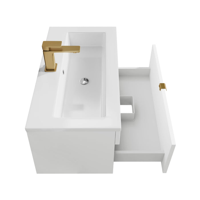 White / Gold
