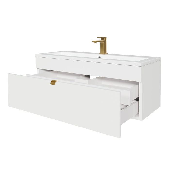 White / Gold