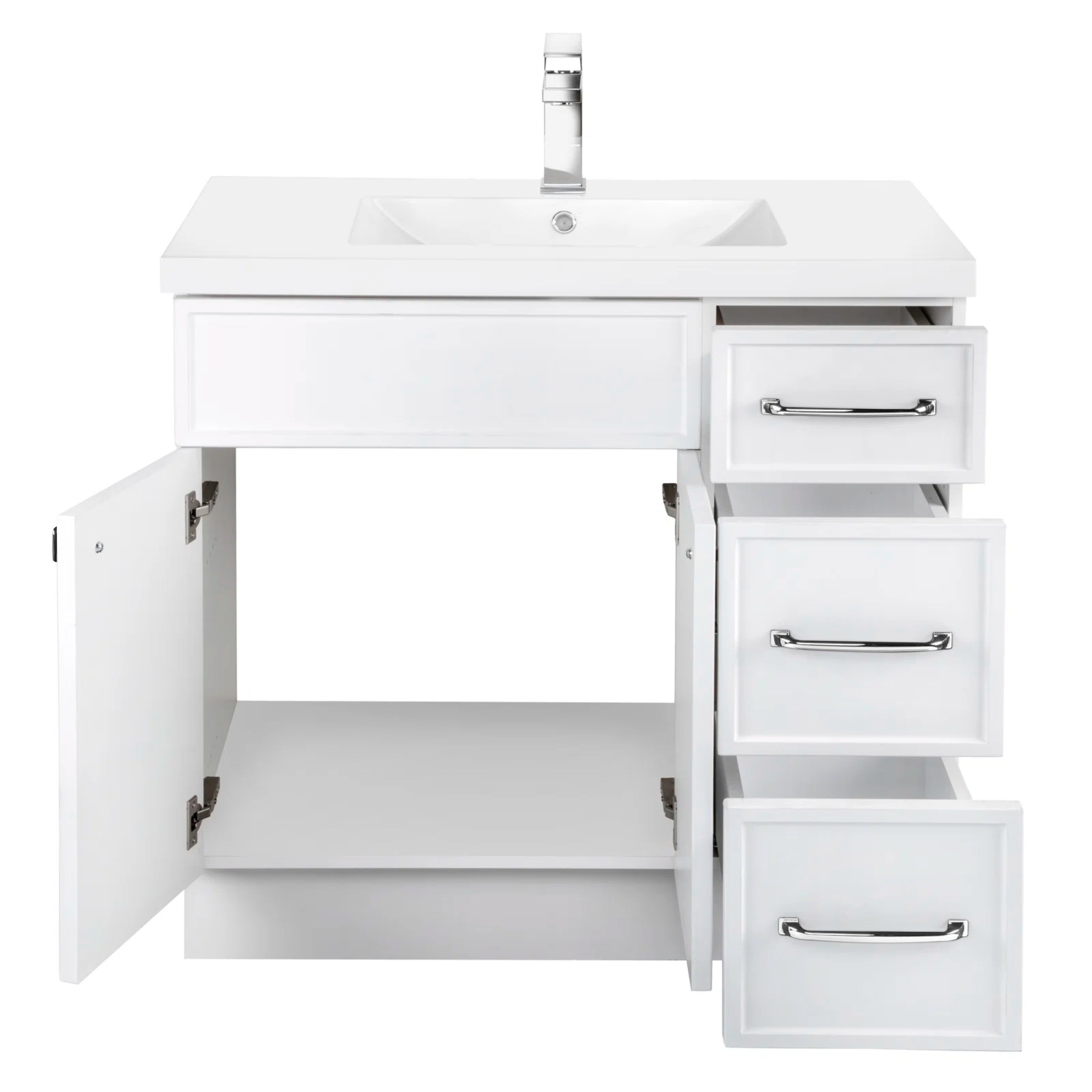 White / Chrome