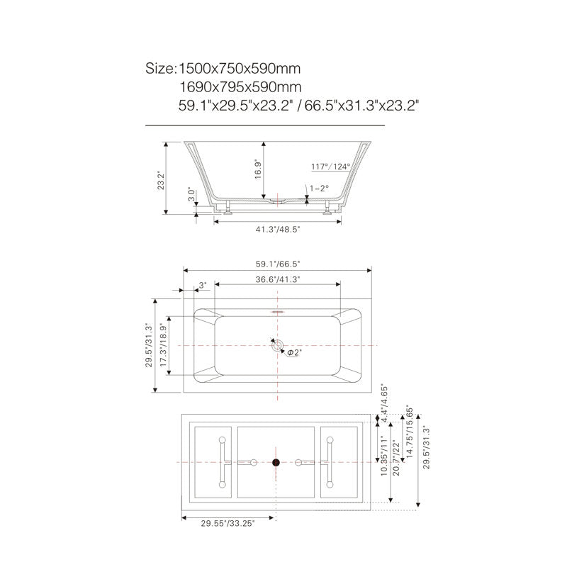 White / Polished Chrome