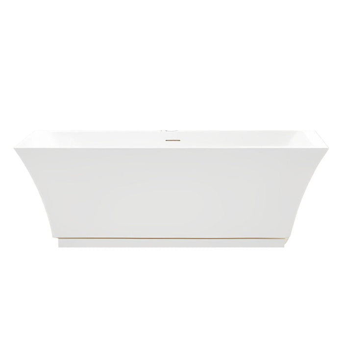 White / Integrated Overflow