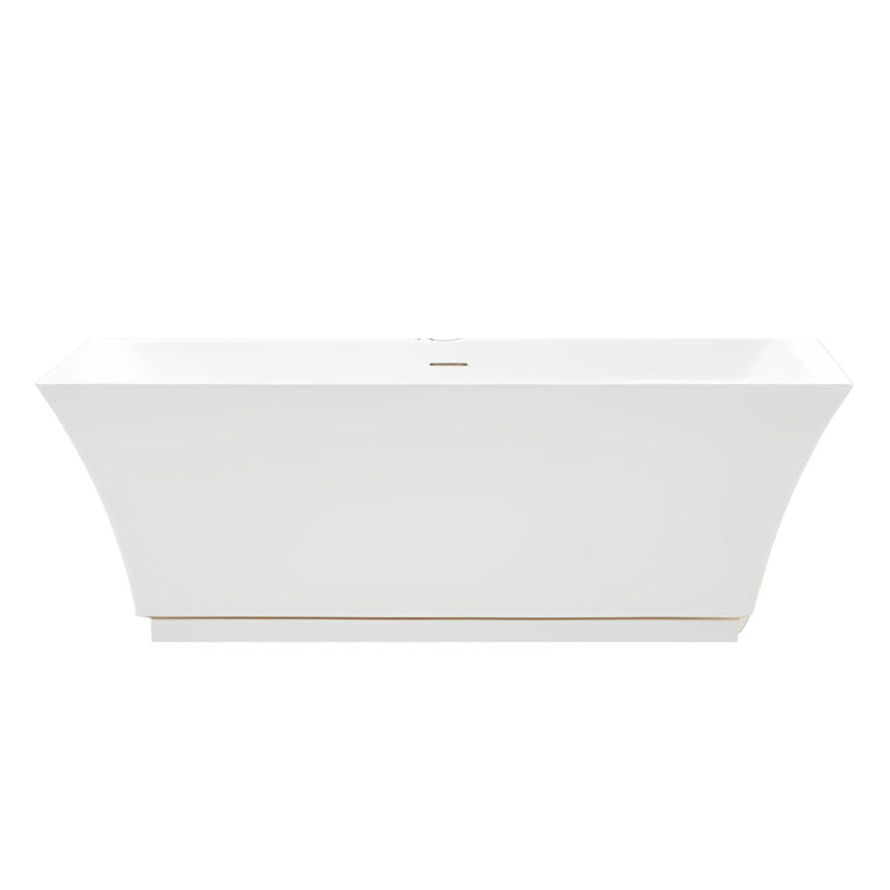 White / Integrated Overflow