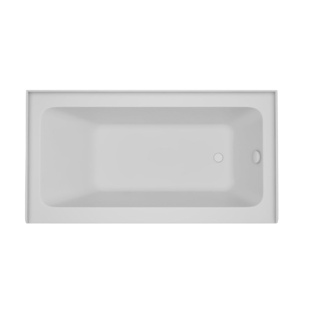 Pure White / Right Drain