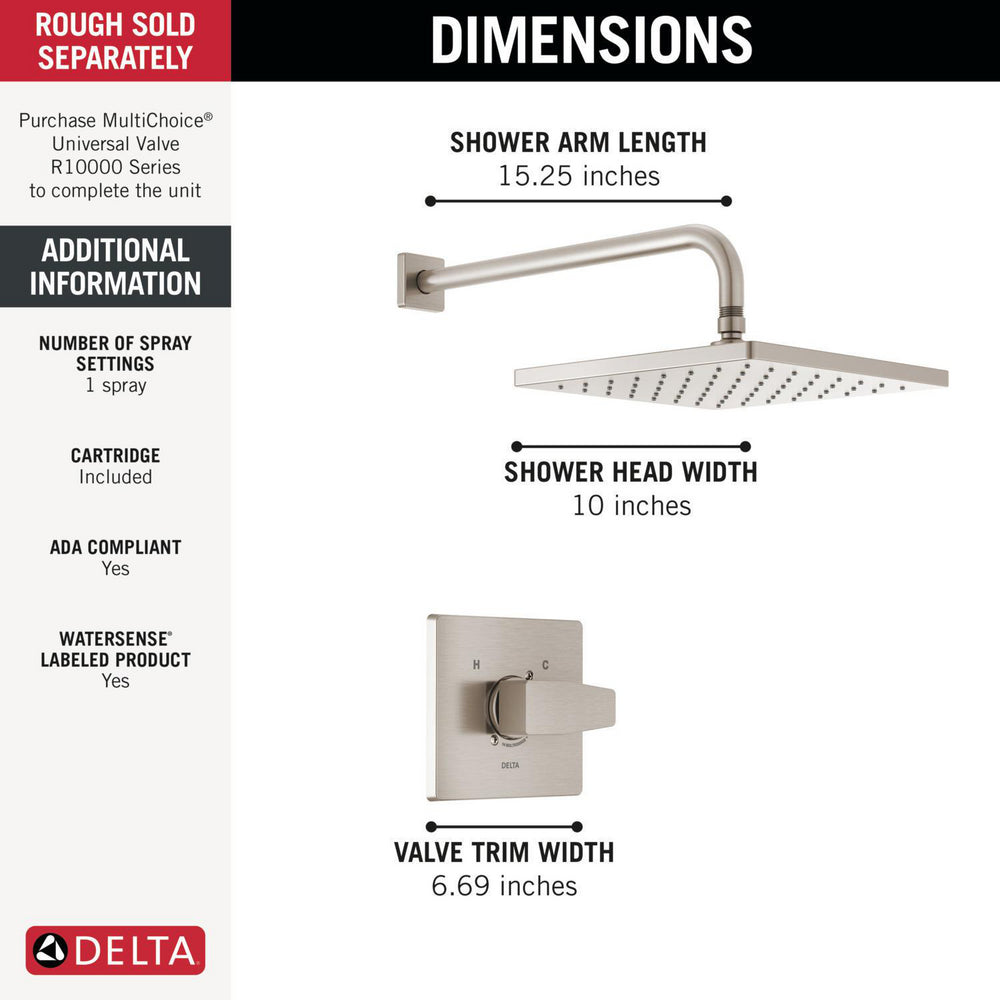 SpotShield Brushed Nickel