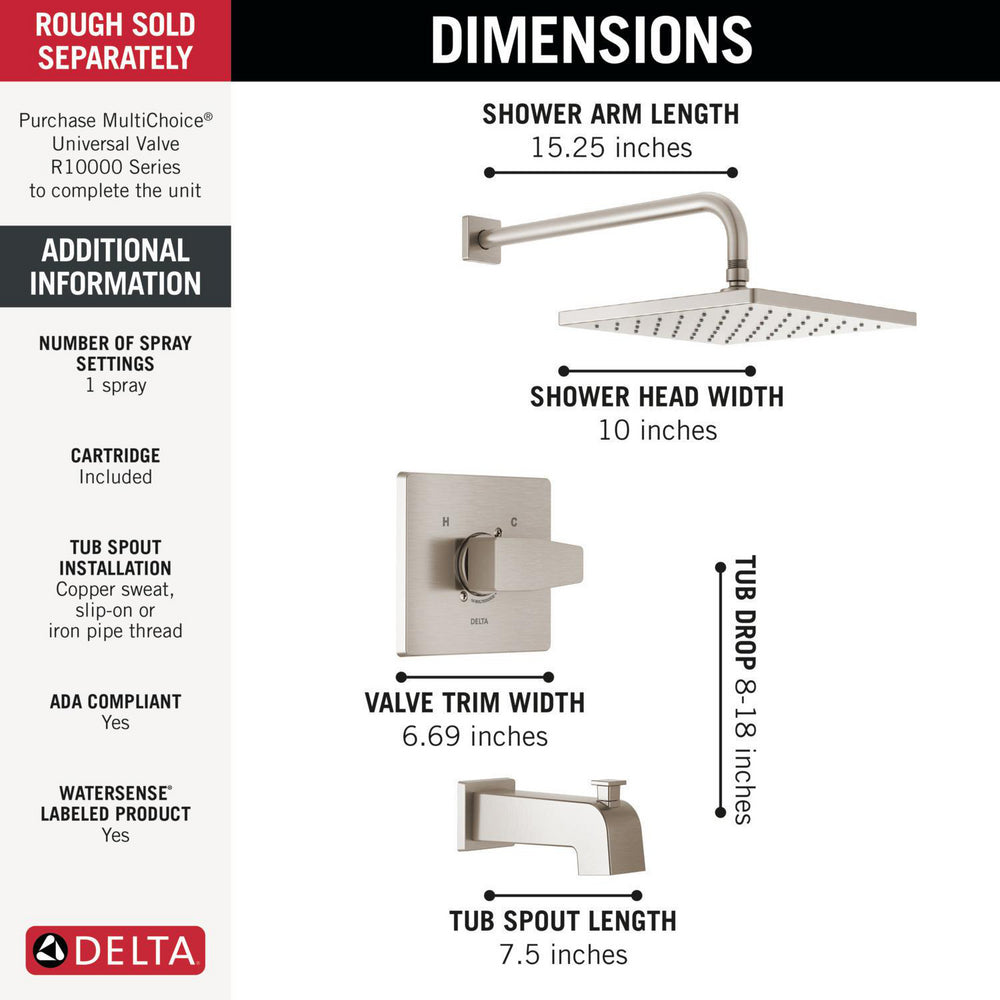 SpotShield Brushed Nickel