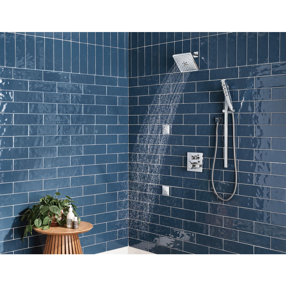 Delta Angular Modern Monitor 17 Series Valve Trim with 6 Setting Integrated Diverter
