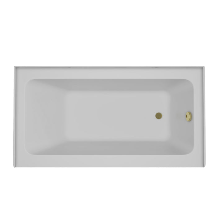 White / Titanium Gold / Right Drain