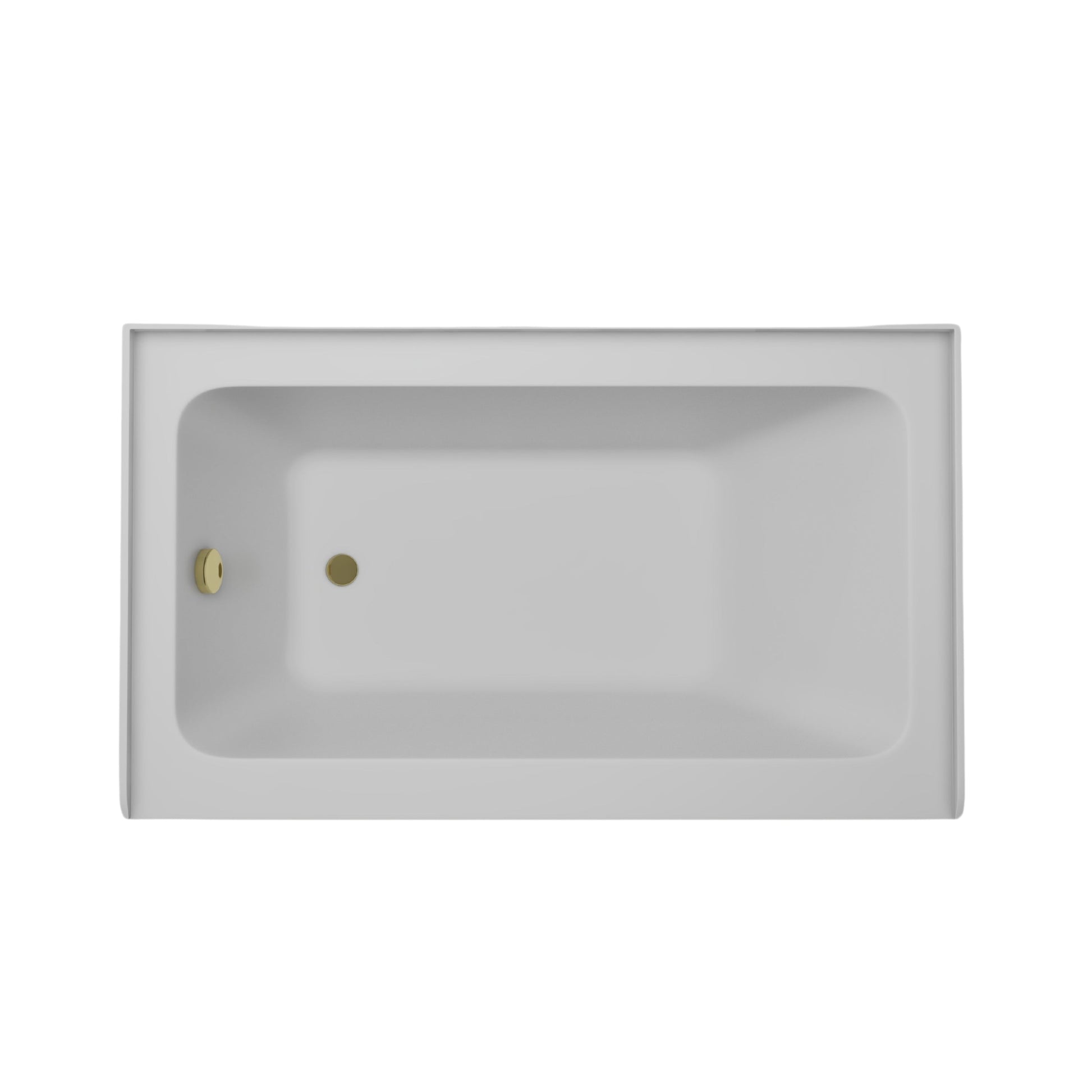 White / Titanium Gold / Left Drain