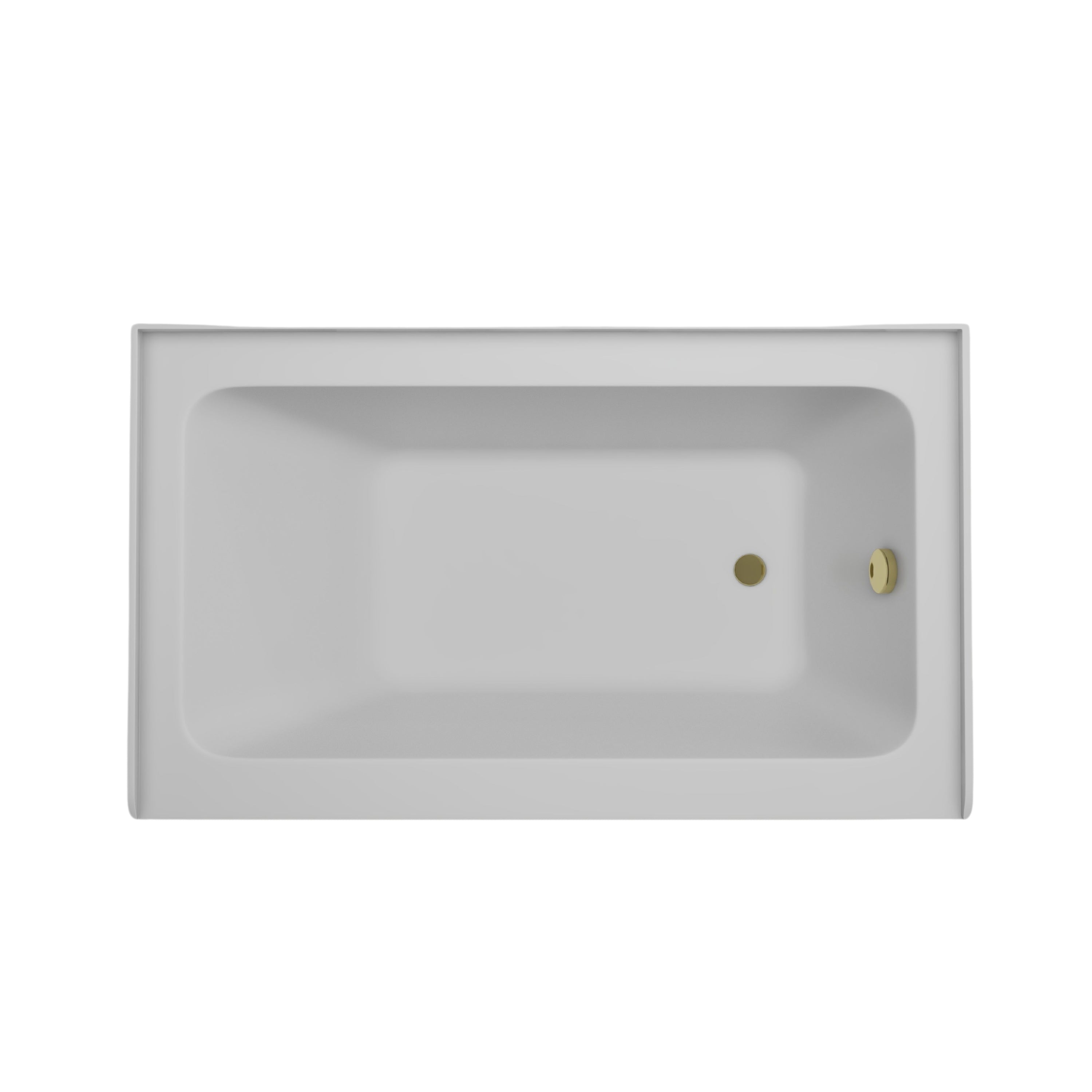 White / Titanium Gold / Right Drain