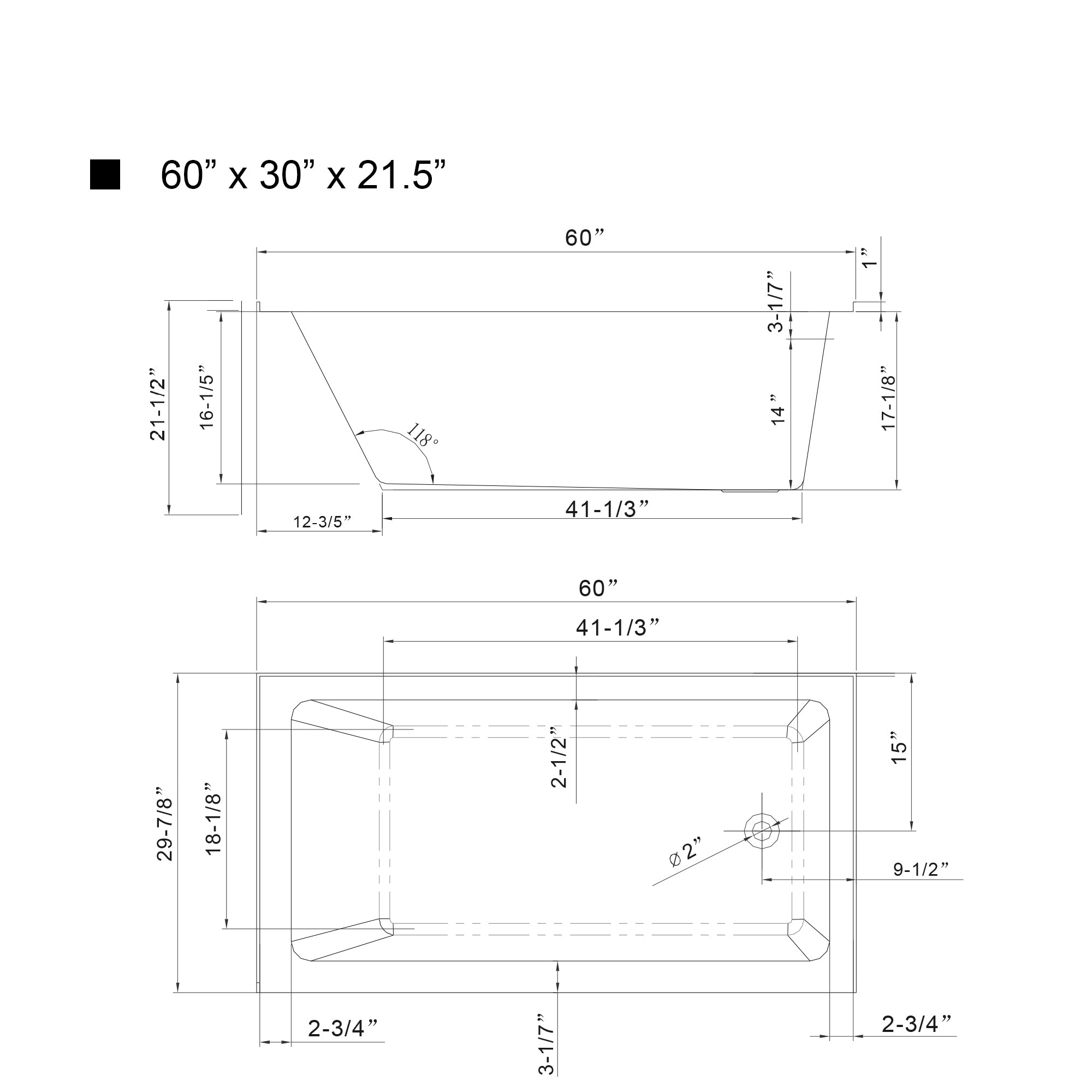 White / Titanium Gold / Right Drain