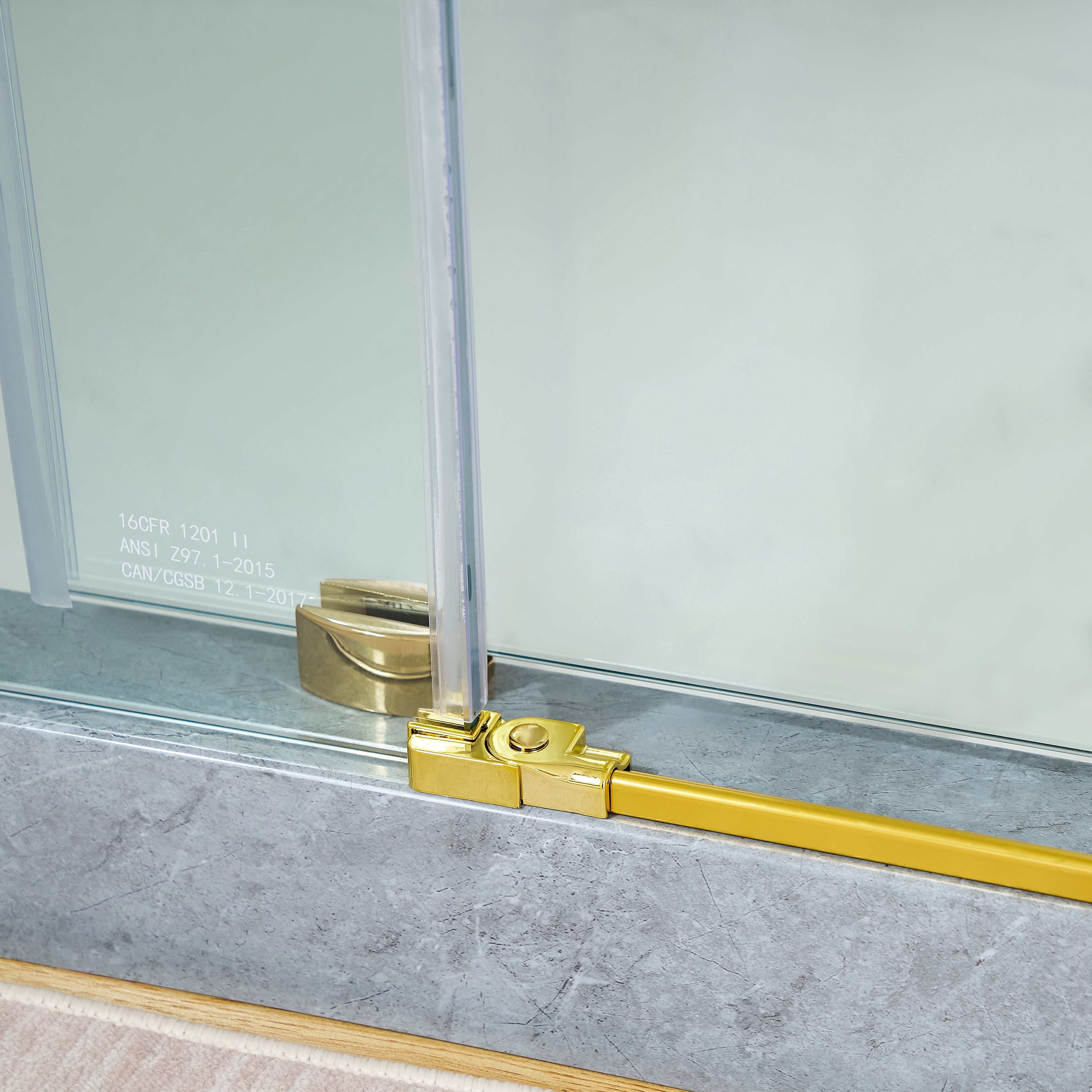 Brushed Gold / Non-Soft Close