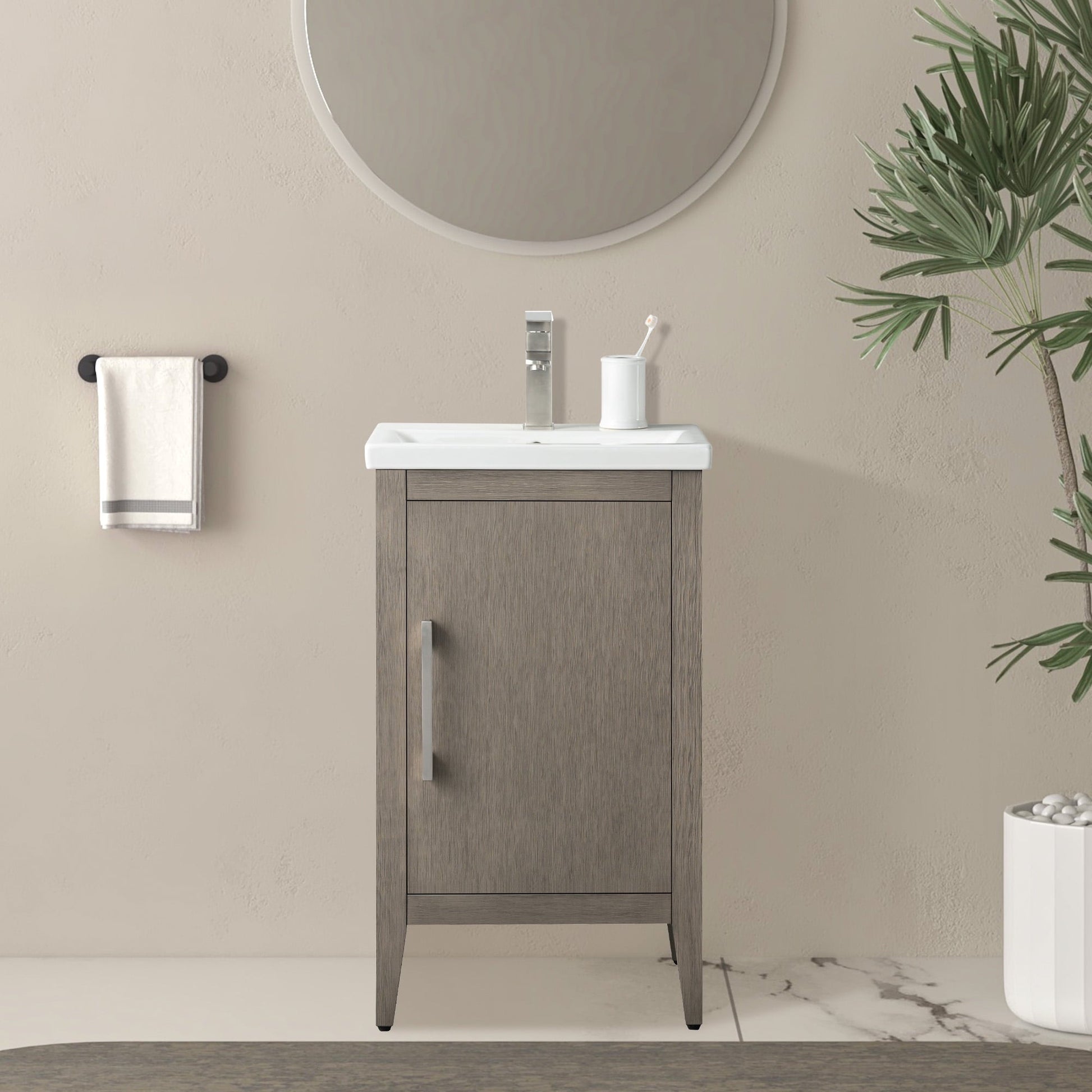 Driftwood Gray / Brushed Nickel
